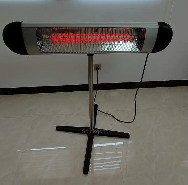 Recessed infrared ceiling heater