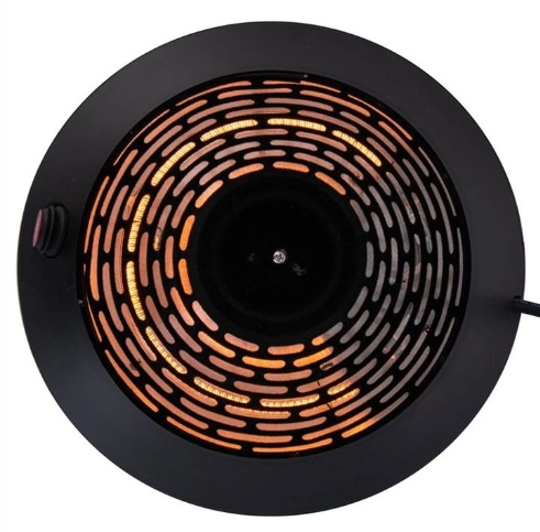 Pyramid patio heater