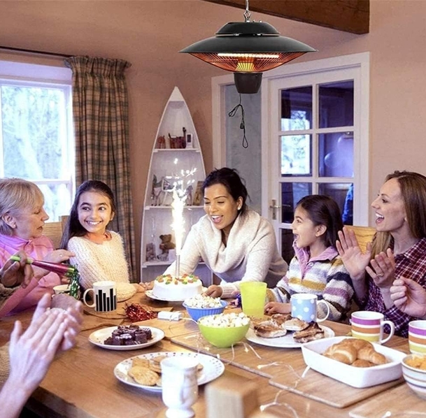 Electric outdoor heater waterproof